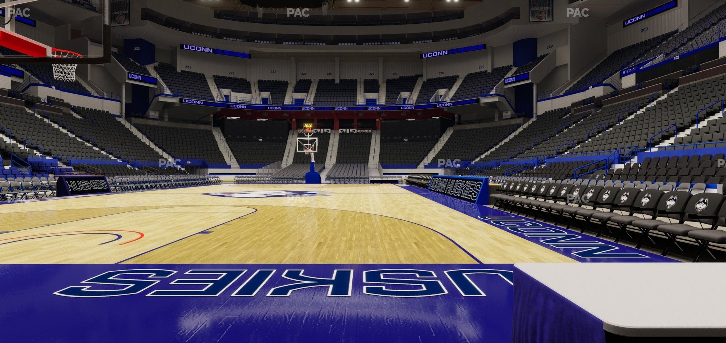 PeoplesBank Arena - Section 109 Seat View