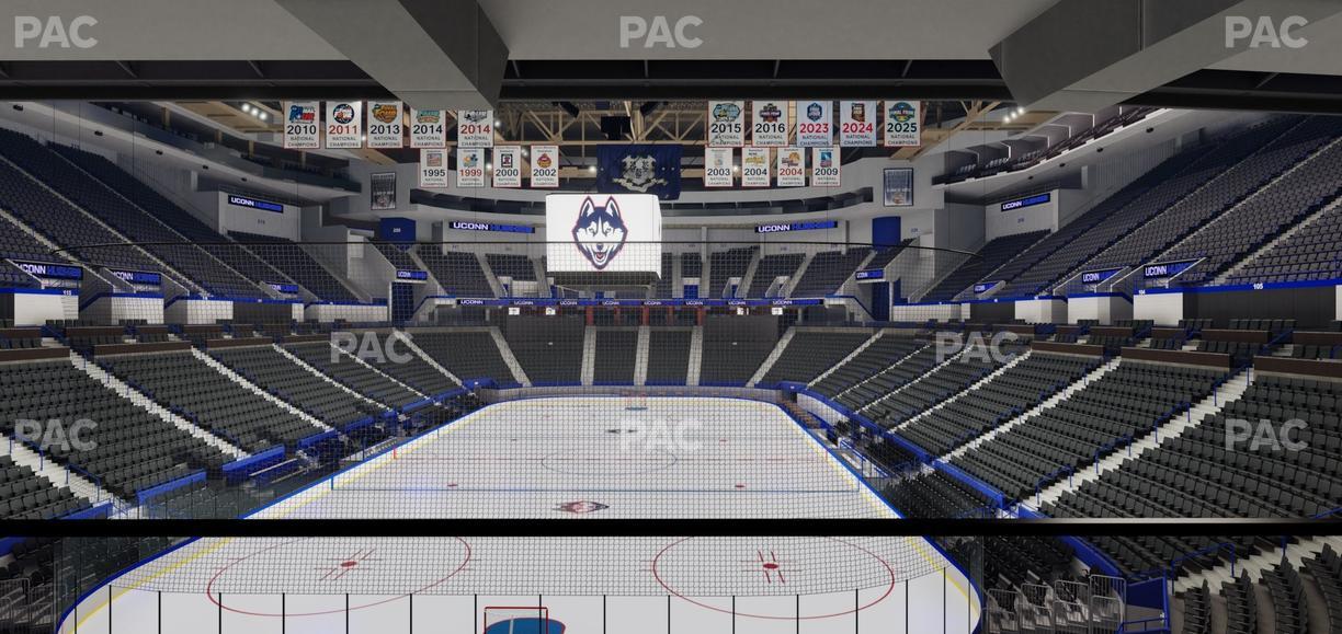 PeoplesBank Arena - Section 109 Seat View