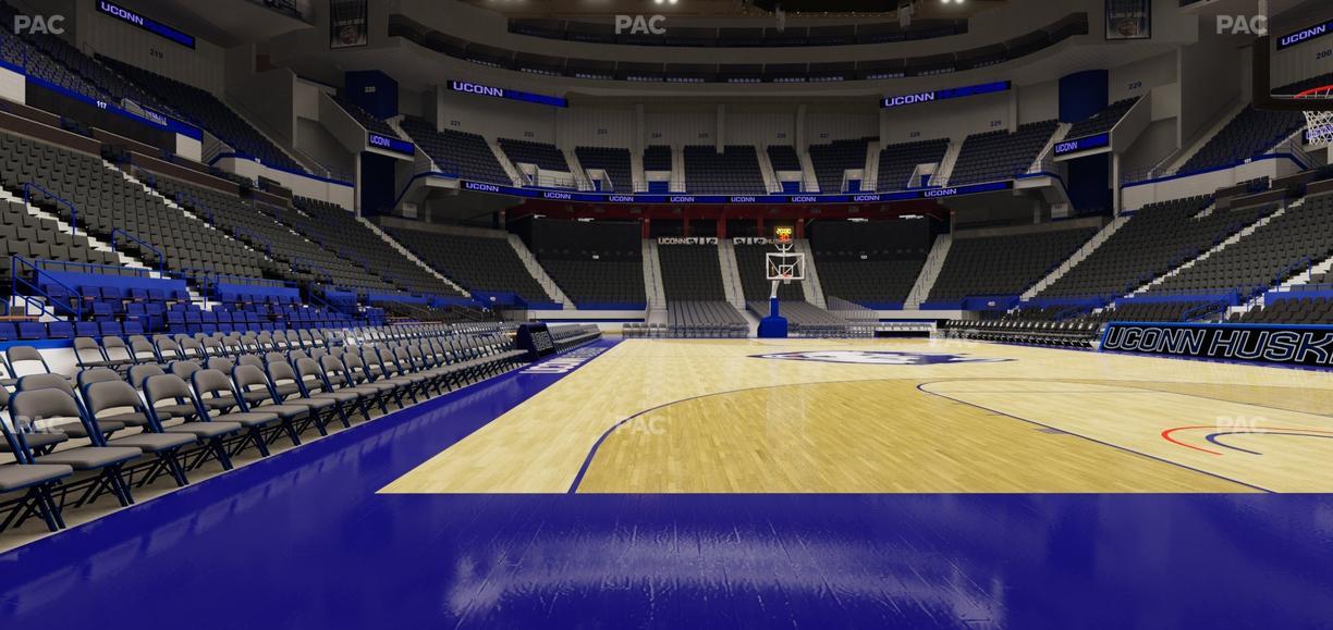 PeoplesBank Arena - Section 110 Seat View