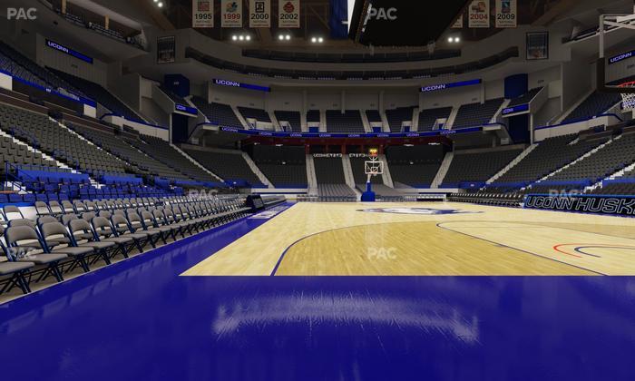 PeoplesBank Arena - Section 110 Seat View