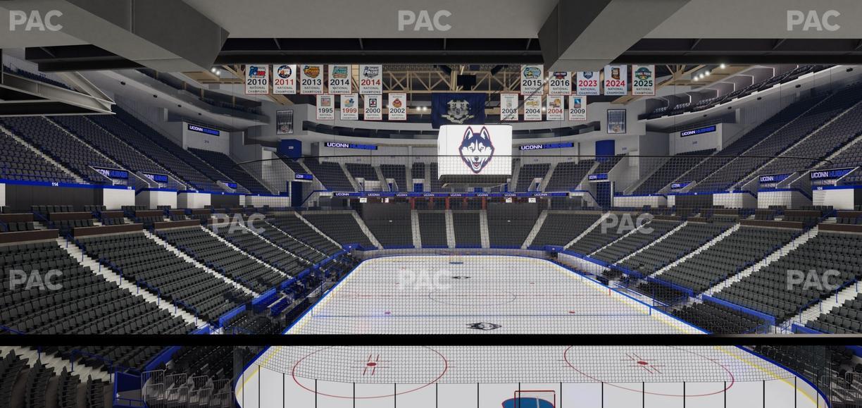 PeoplesBank Arena - Section 110 Seat View