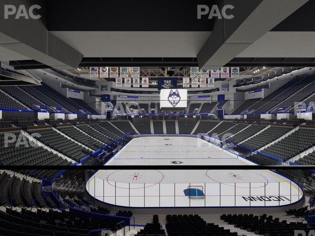 PeoplesBank Arena - Section 110 Seat View
