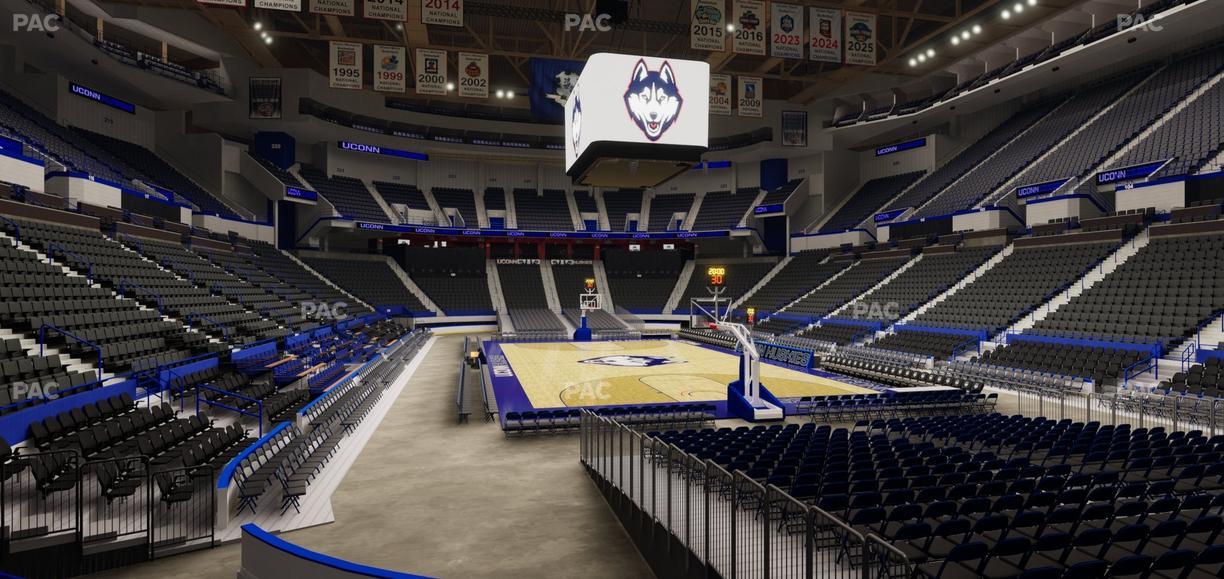 PeoplesBank Arena - Section 111 Seat View