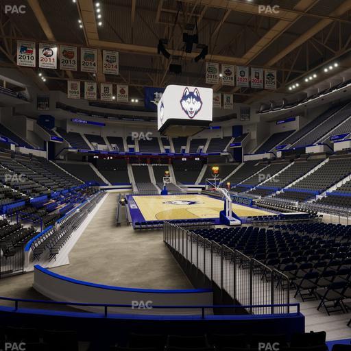 PeoplesBank Arena - Section 111 Seat View