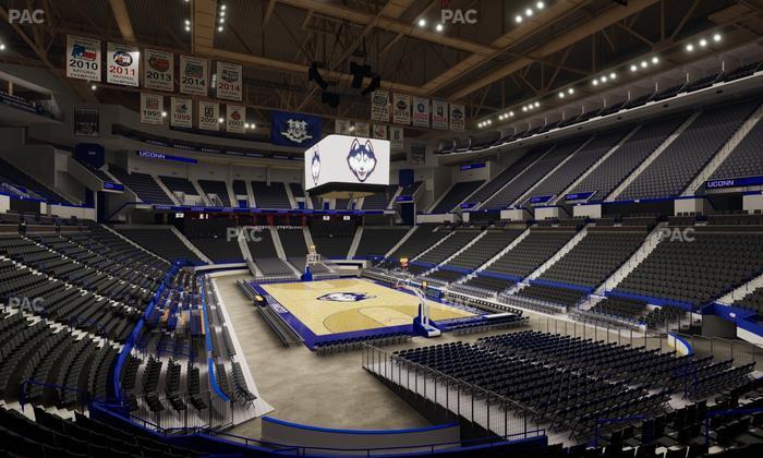 PeoplesBank Arena - Section 111 Seat View