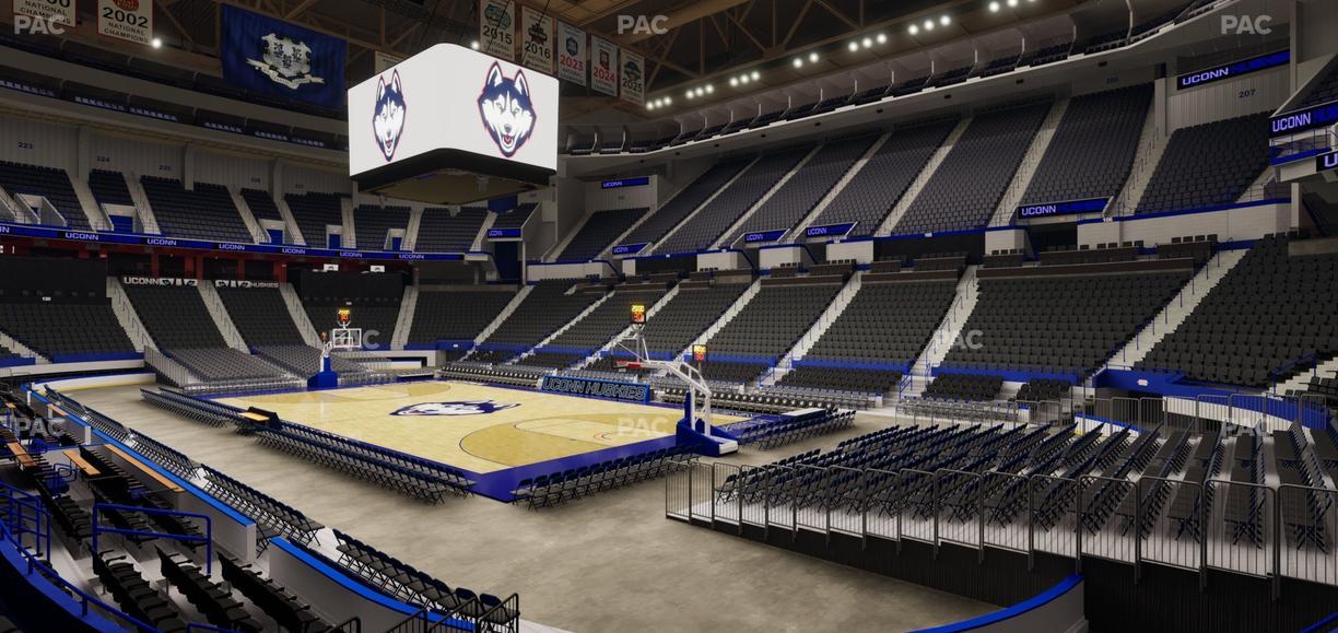 PeoplesBank Arena - Section 112 Seat View