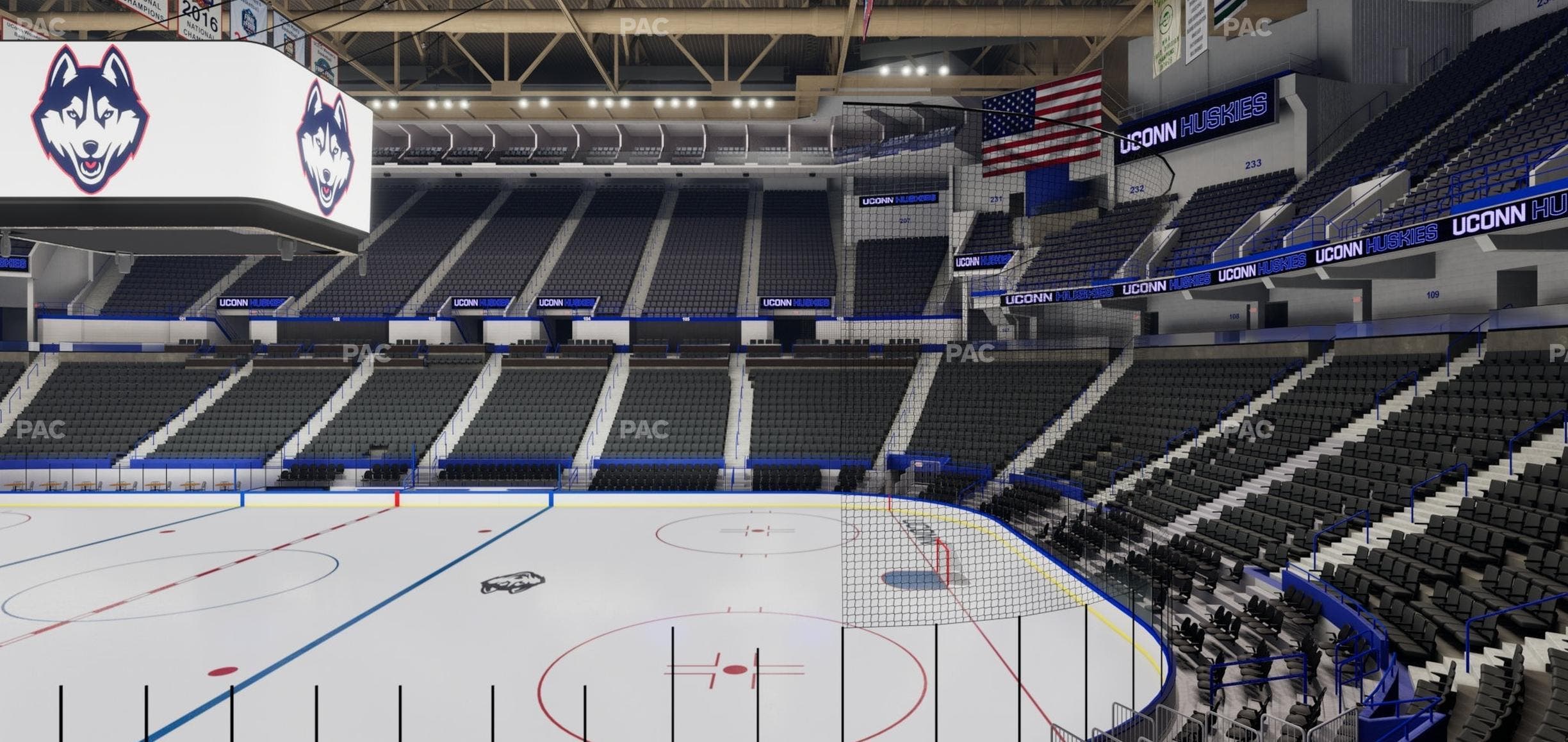 PeoplesBank Arena - Section 113 Seat View
