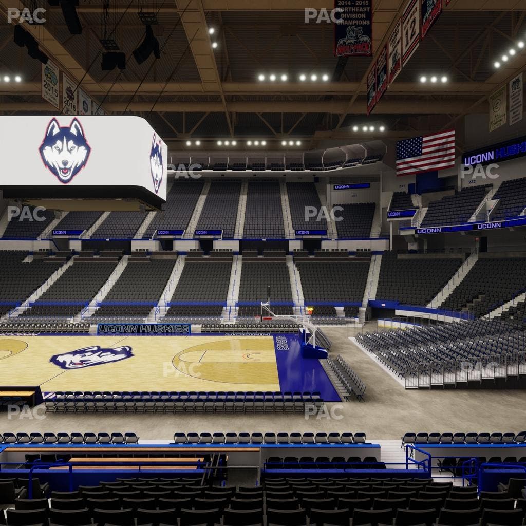 PeoplesBank Arena - Section 114 Seat View