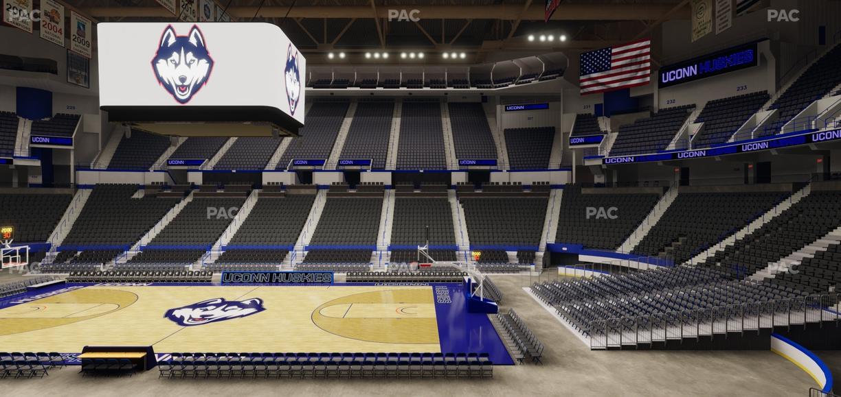 PeoplesBank Arena - Section 114 Seat View