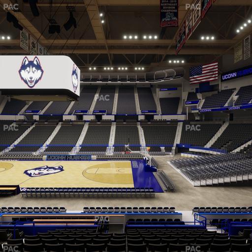 PeoplesBank Arena - Section 114 Seat View