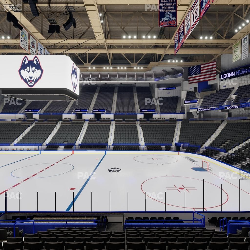 PeoplesBank Arena - Section 114 Seat View