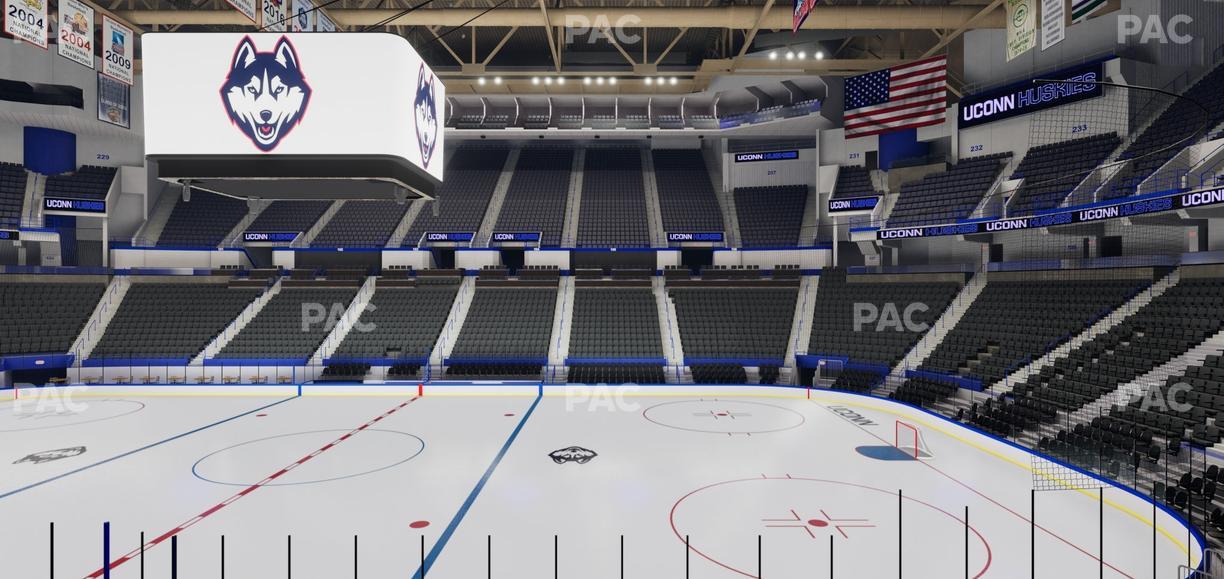 PeoplesBank Arena - Section 114 Seat View