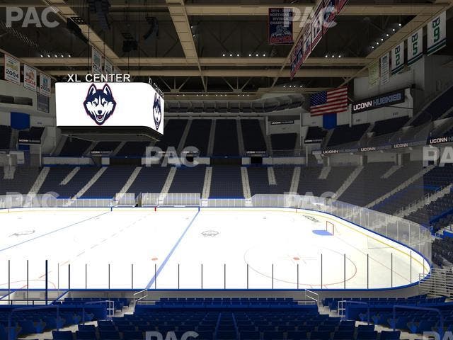 PeoplesBank Arena - Section 114 Seat View