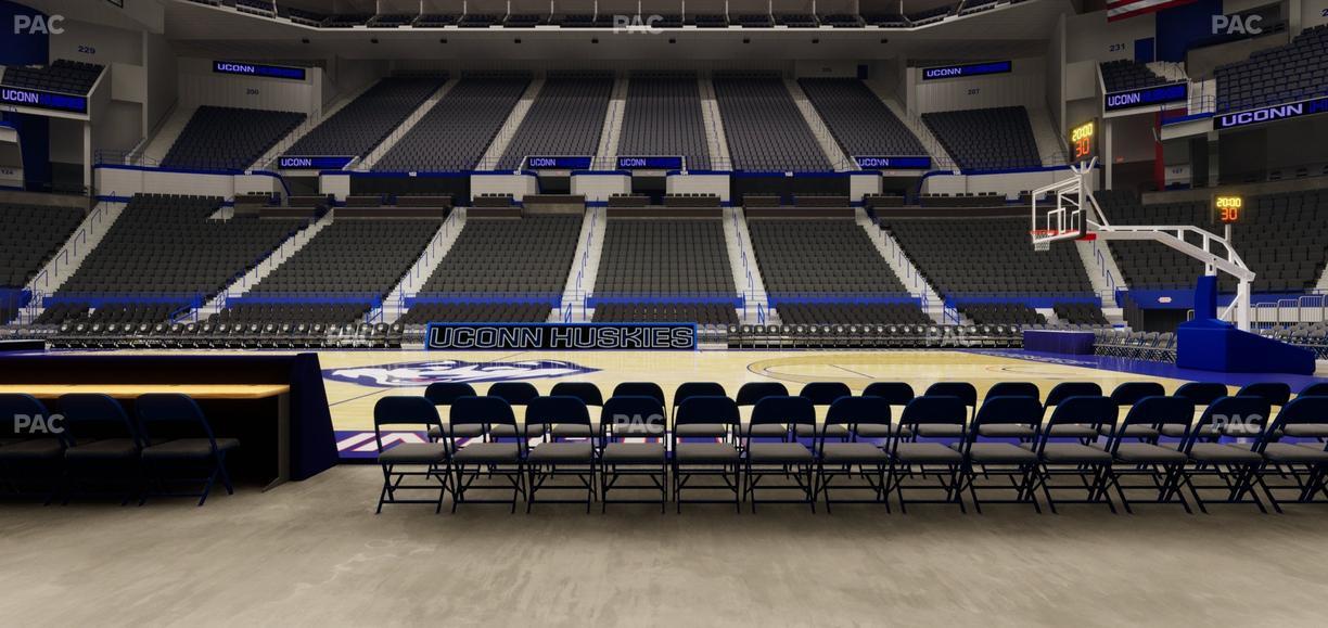 PeoplesBank Arena - Section 115 Seat View