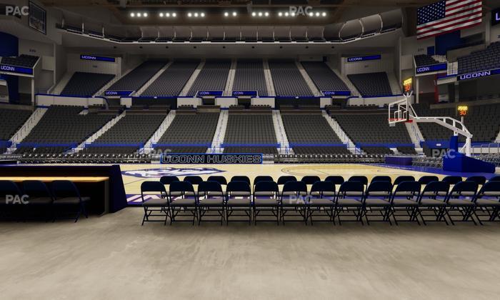 PeoplesBank Arena - Section 115 Seat View