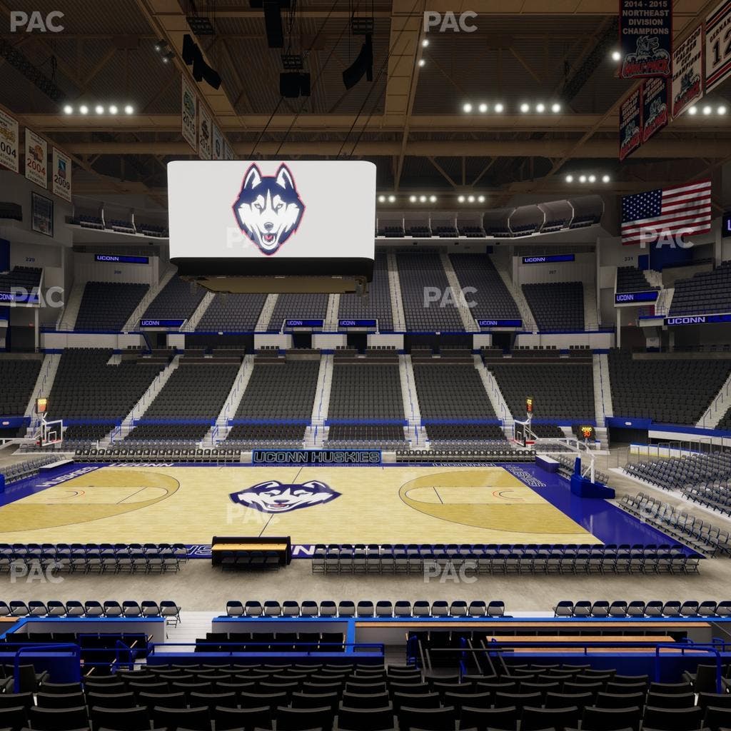 PeoplesBank Arena - Section 115 Seat View