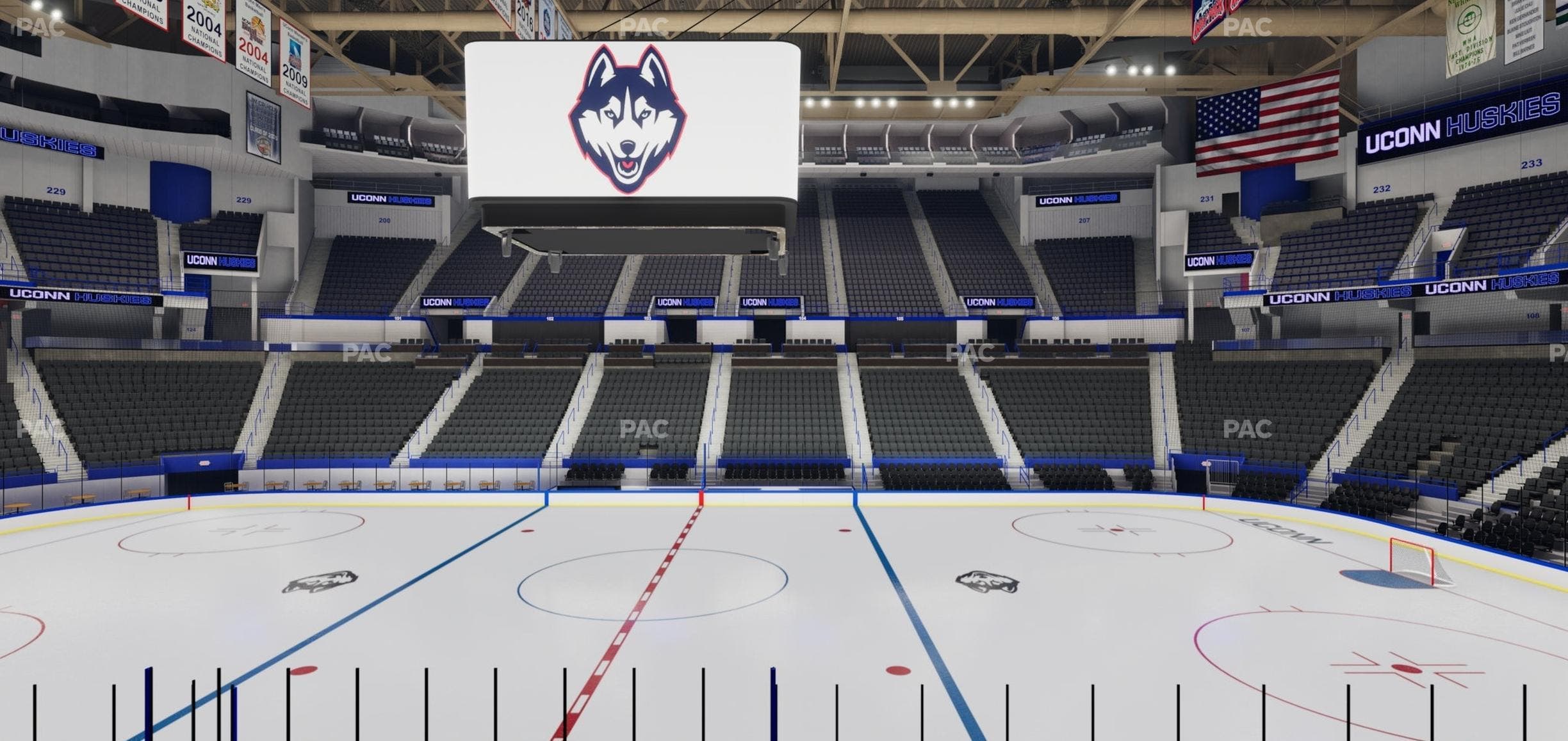 PeoplesBank Arena - Section 115 Seat View
