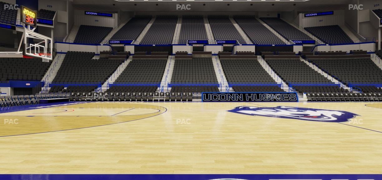 PeoplesBank Arena - Section 116 Seat View