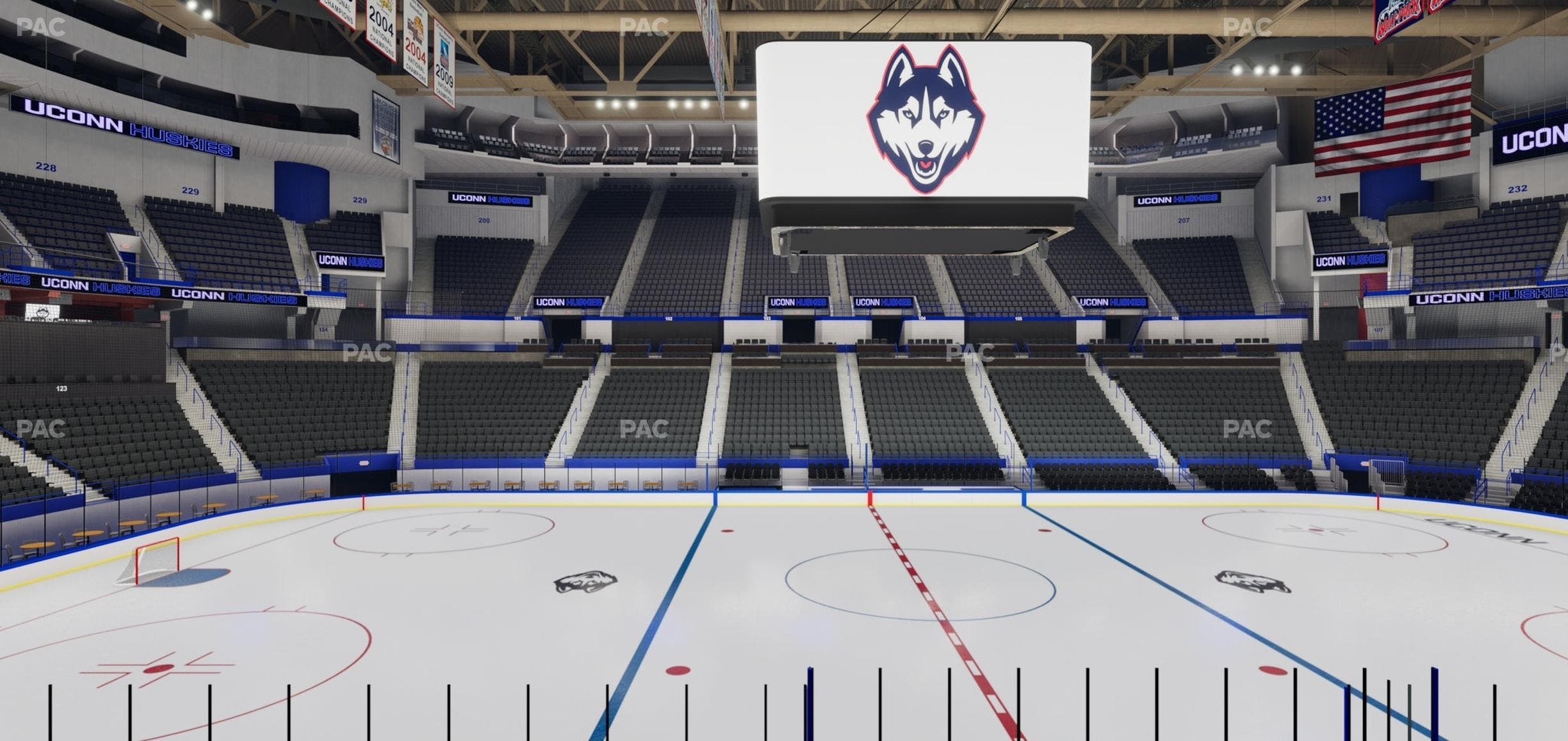 PeoplesBank Arena - Section 116 Seat View