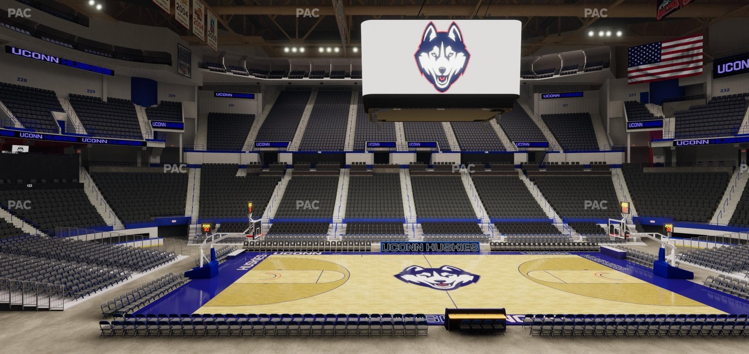 PeoplesBank Arena - Section 116 Seat View