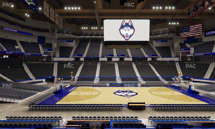 PeoplesBank Arena - Section 116 Seat View