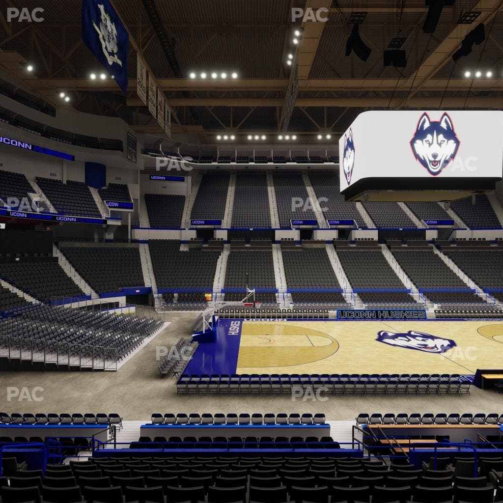 PeoplesBank Arena - Section 117 Seat View