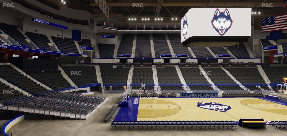 PeoplesBank Arena - Section 117 Seat View