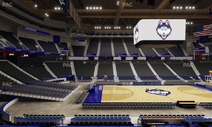 PeoplesBank Arena - Section 117 Seat View