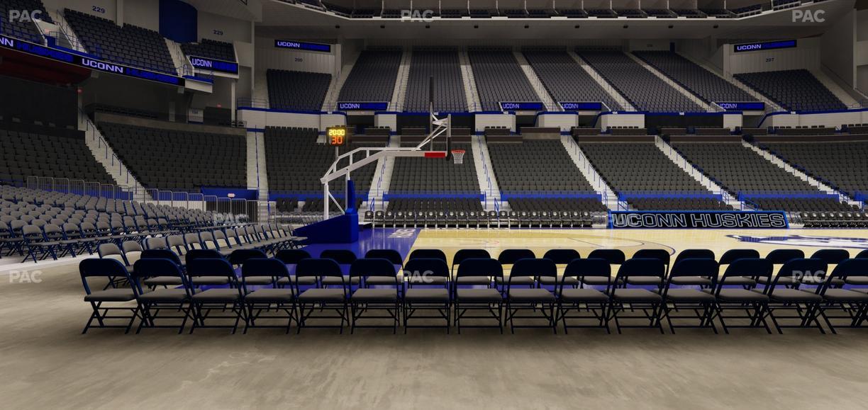 PeoplesBank Arena - Section 117 Seat View