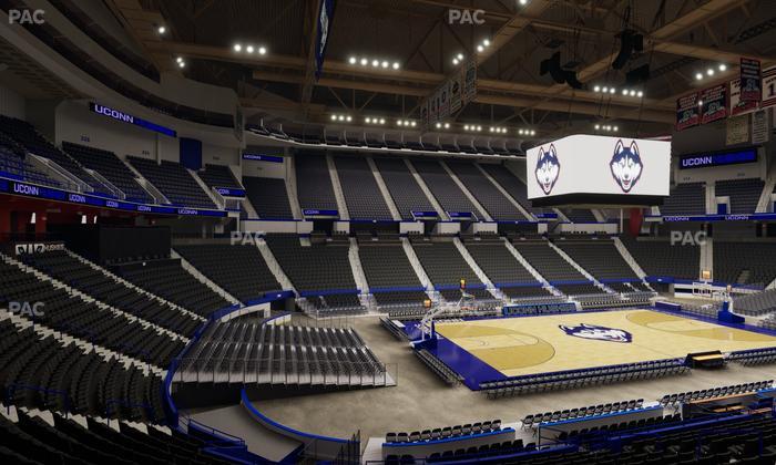 PeoplesBank Arena - Section 118 Seat View