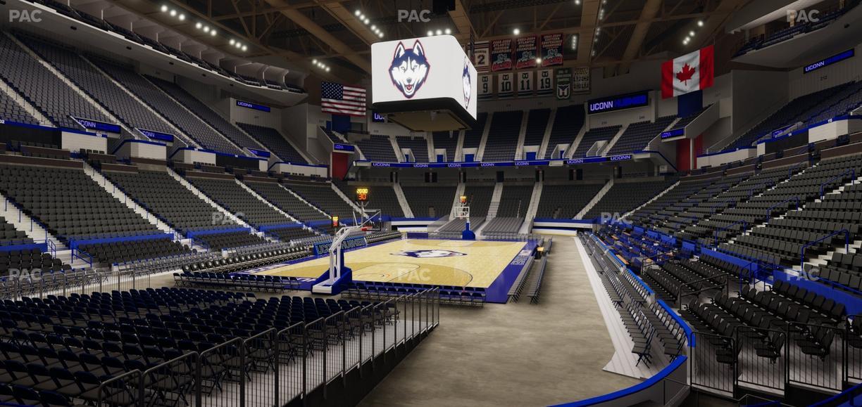 PeoplesBank Arena - Section 120 Seat View