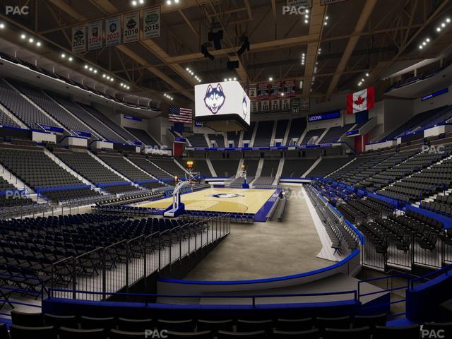 PeoplesBank Arena - Section 120 Seat View