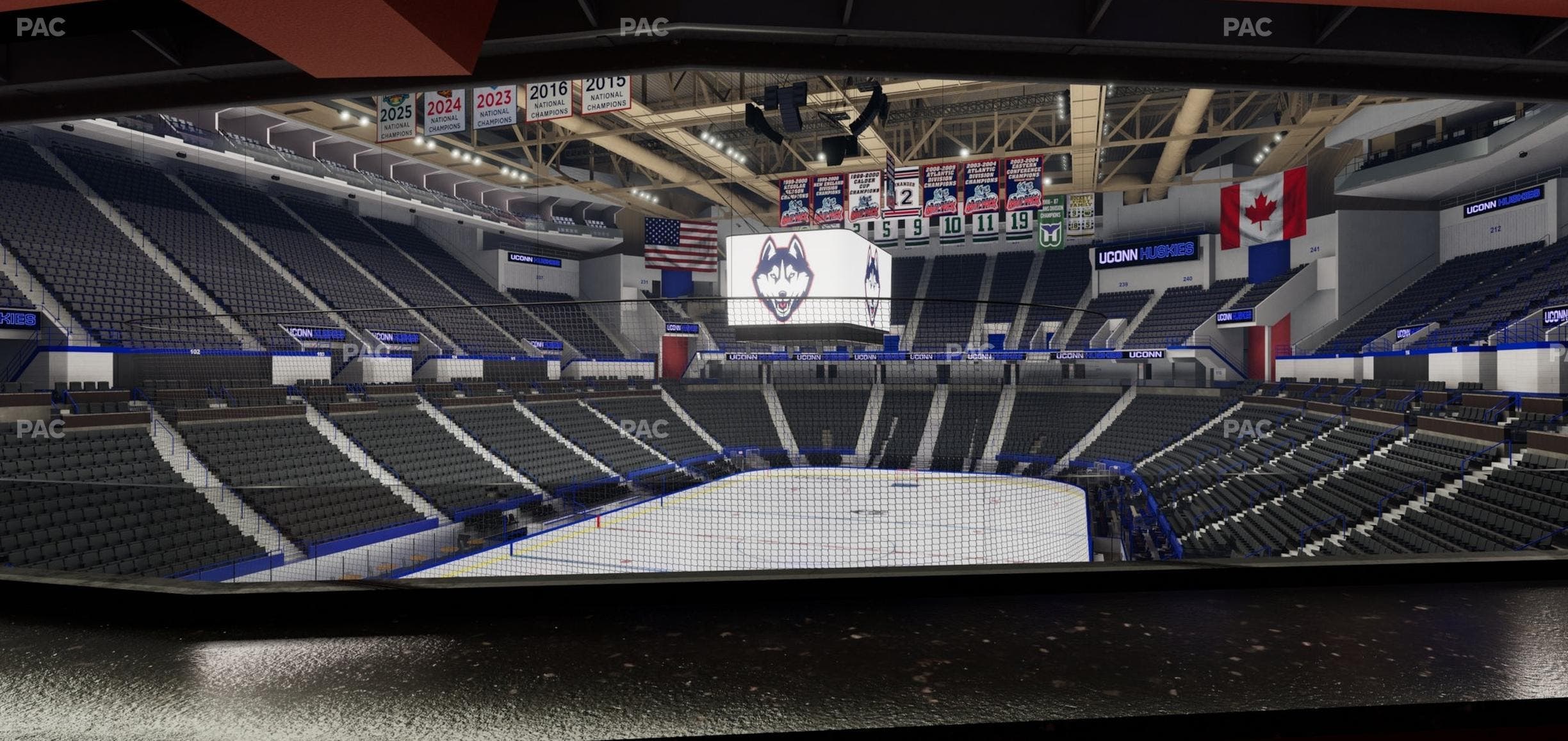 PeoplesBank Arena - Section 120 Seat View