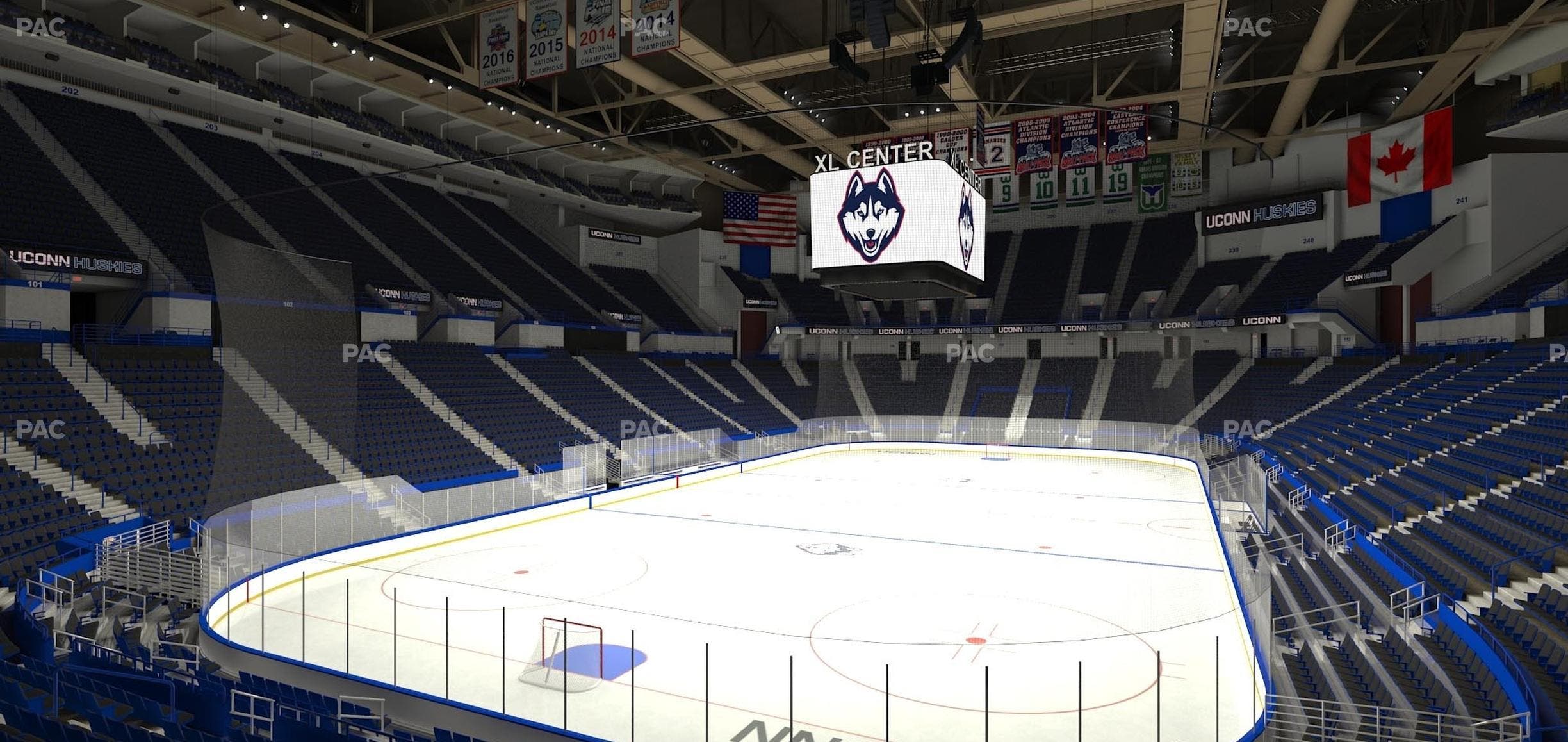 PeoplesBank Arena - Section 120 Seat View