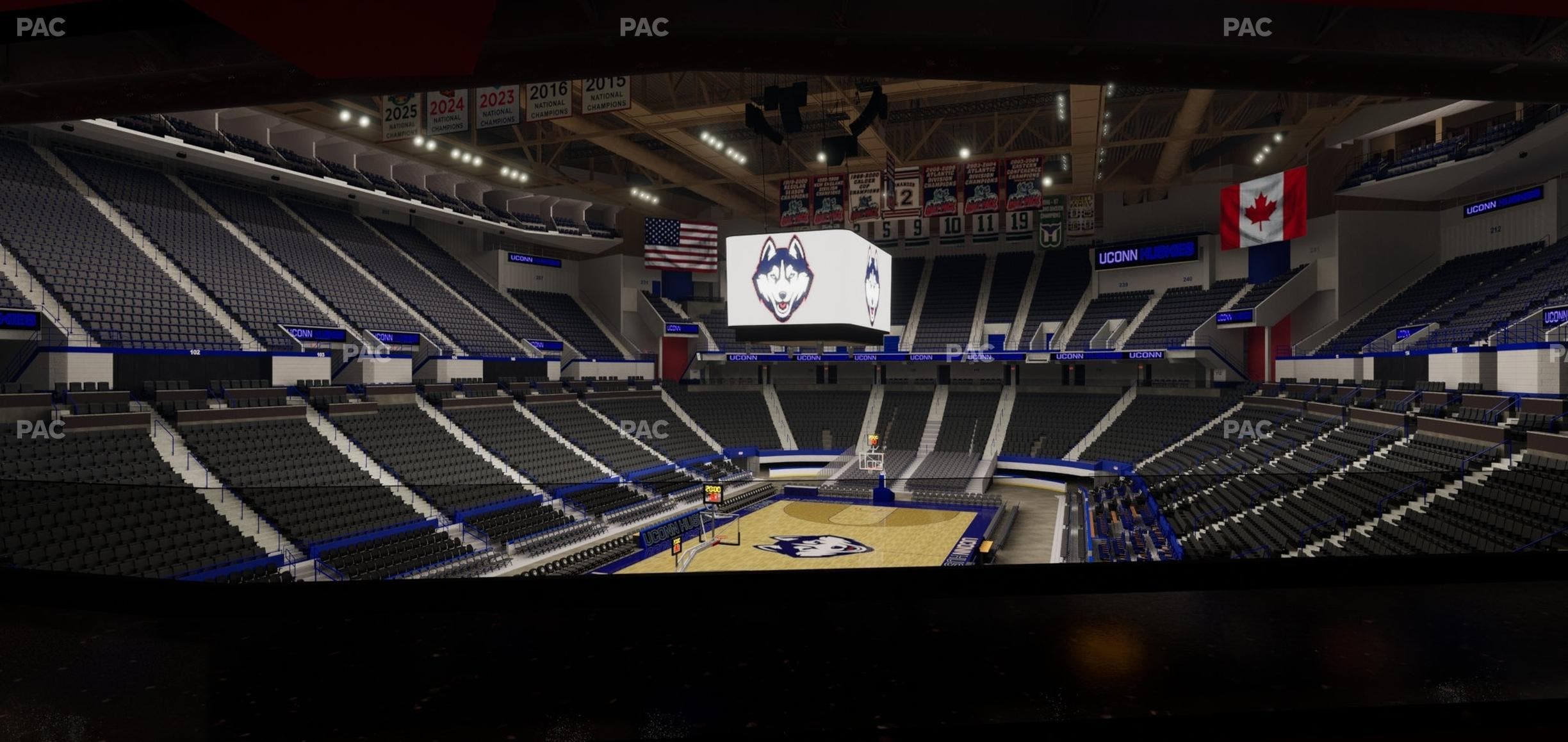 PeoplesBank Arena - Section 120 Seat View