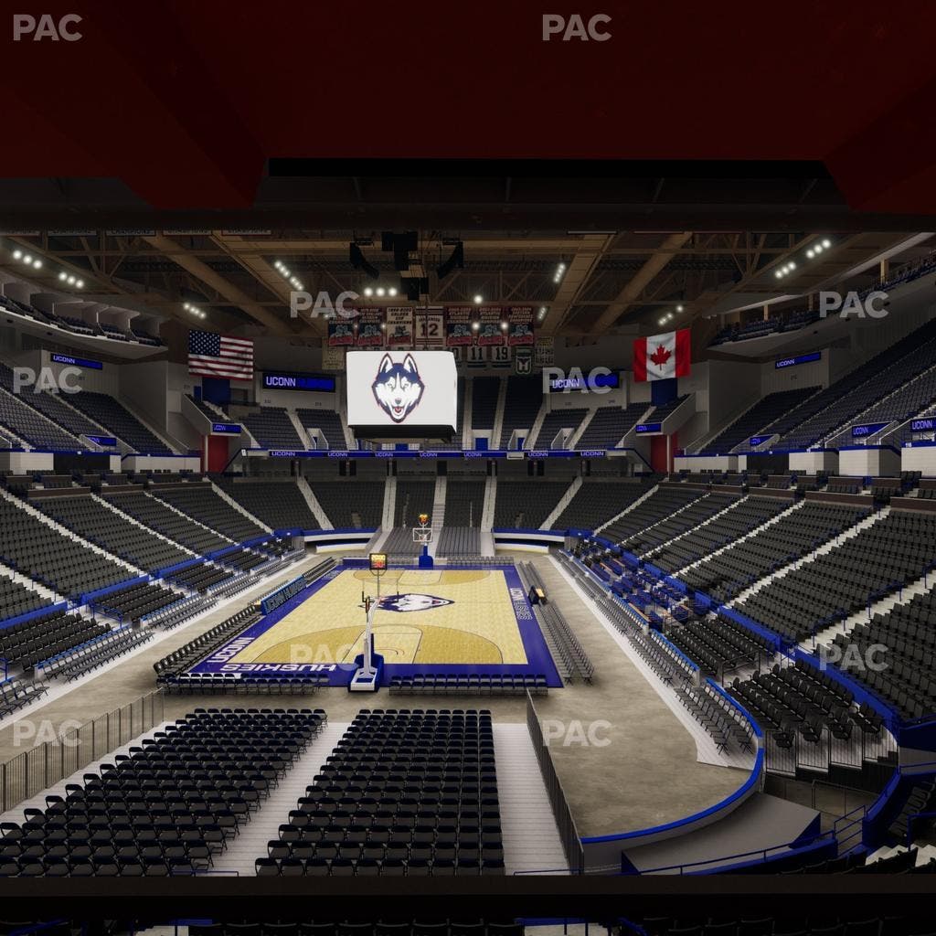 PeoplesBank Arena - Section 121 Seat View