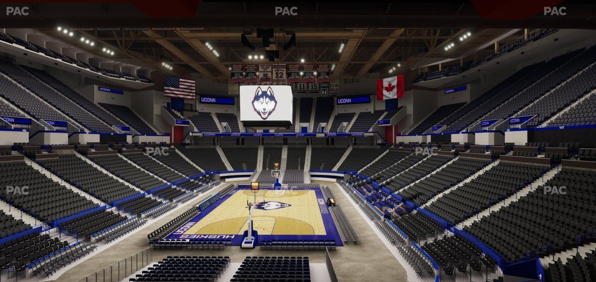 PeoplesBank Arena - Section 121 Seat View