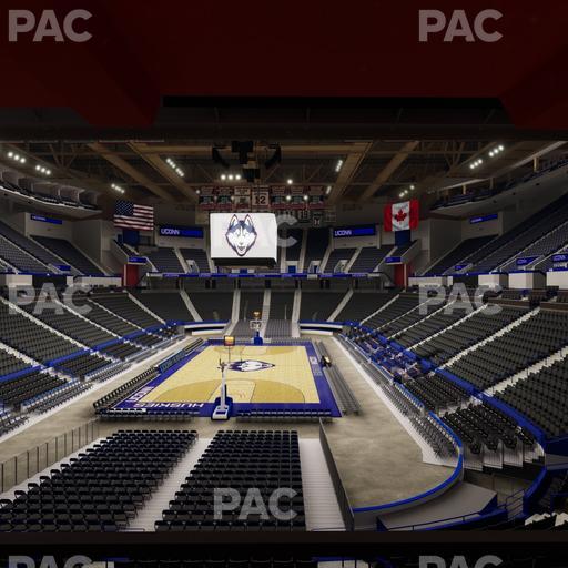 PeoplesBank Arena - Section 121 Seat View