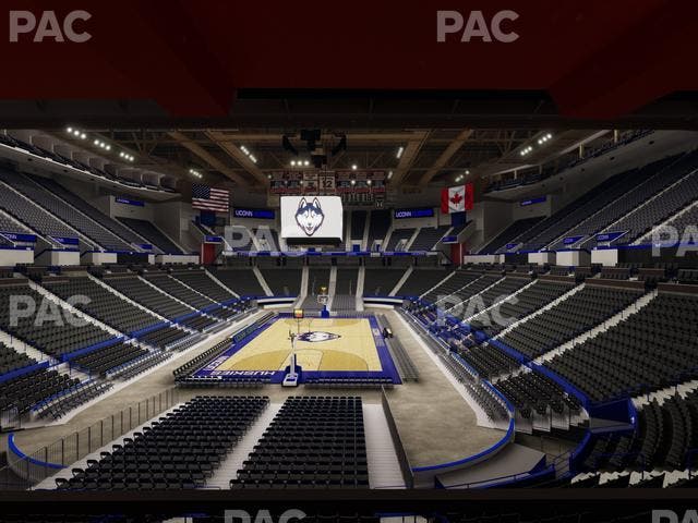 PeoplesBank Arena - Section 121 Seat View