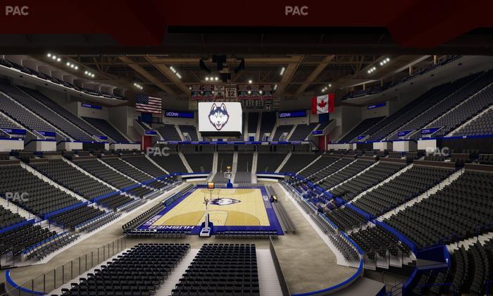 PeoplesBank Arena - Section 121 Seat View