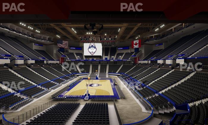 PeoplesBank Arena - Section 121 Seat View