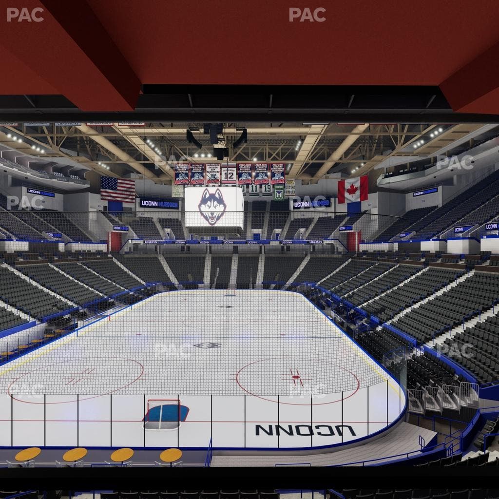 PeoplesBank Arena - Section 121 Seat View