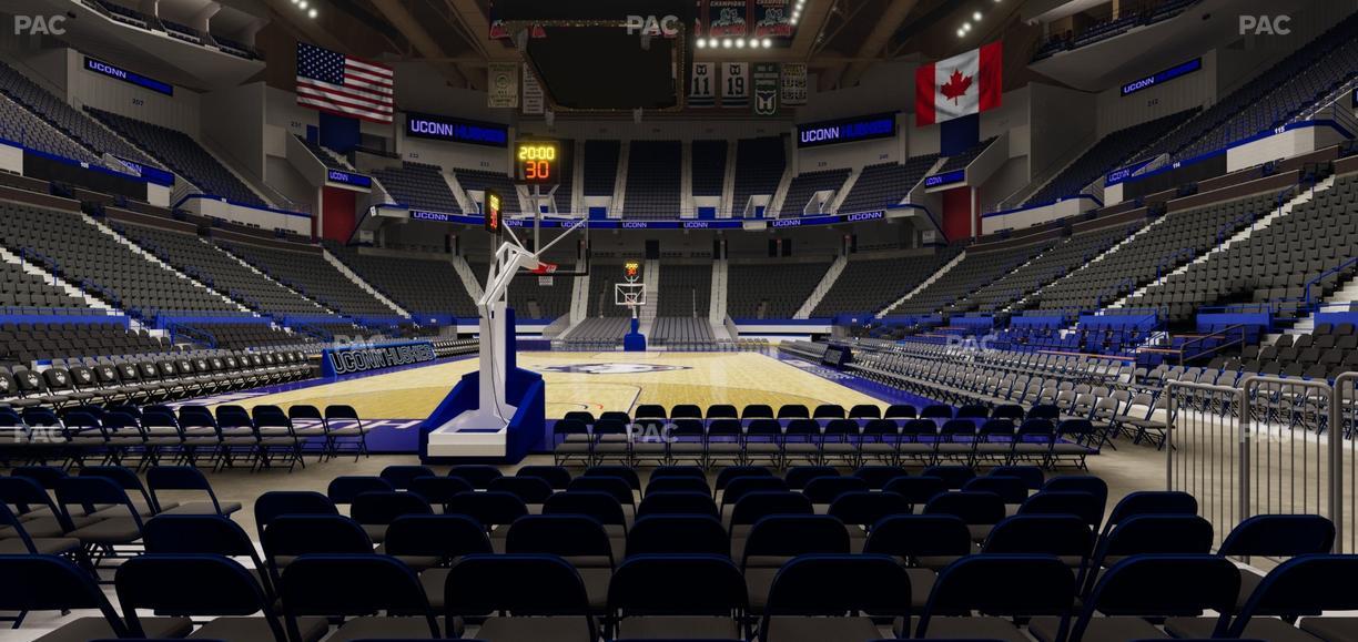 PeoplesBank Arena - Section 121 Seat View