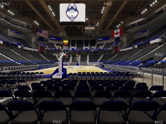 PeoplesBank Arena - Section 121 Seat View