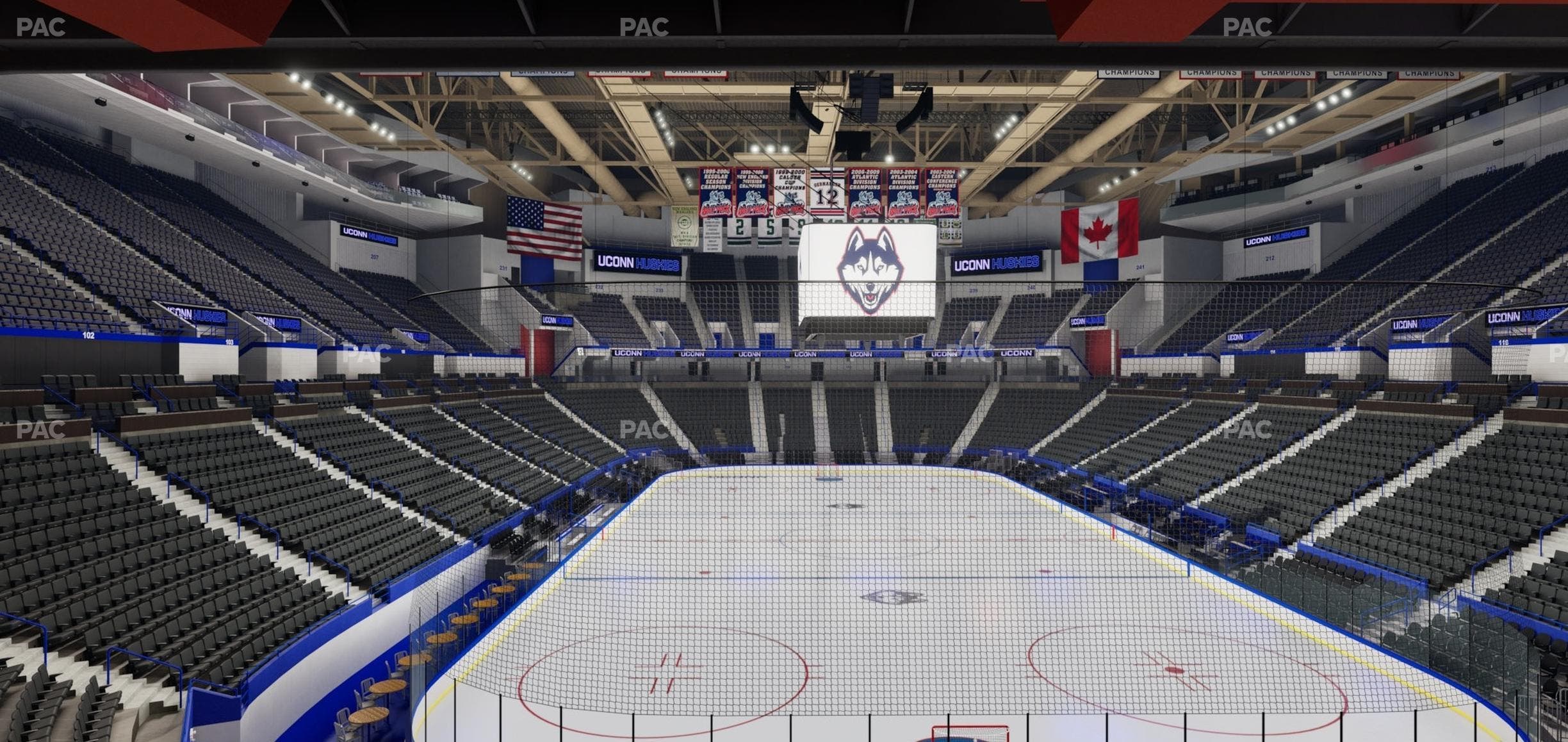 PeoplesBank Arena - Section 122 Seat View