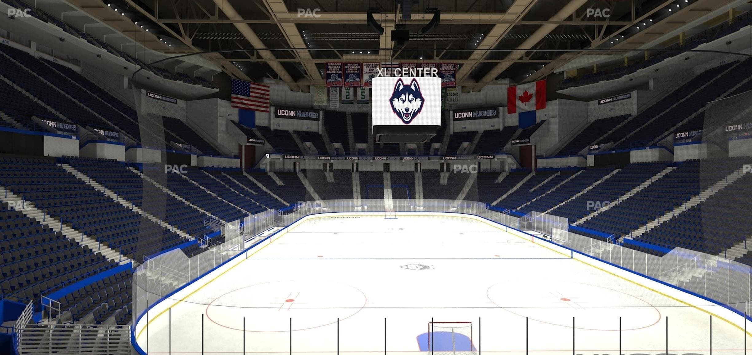 PeoplesBank Arena - Section 122 Seat View