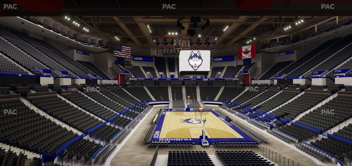 PeoplesBank Arena - Section 122 Seat View