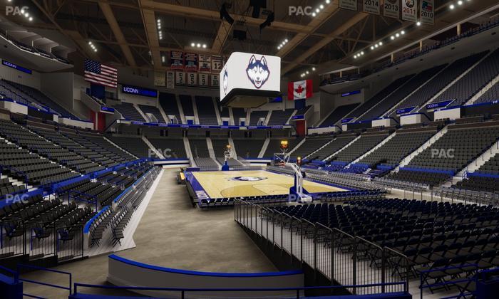 PeoplesBank Arena - Section 123 Seat View