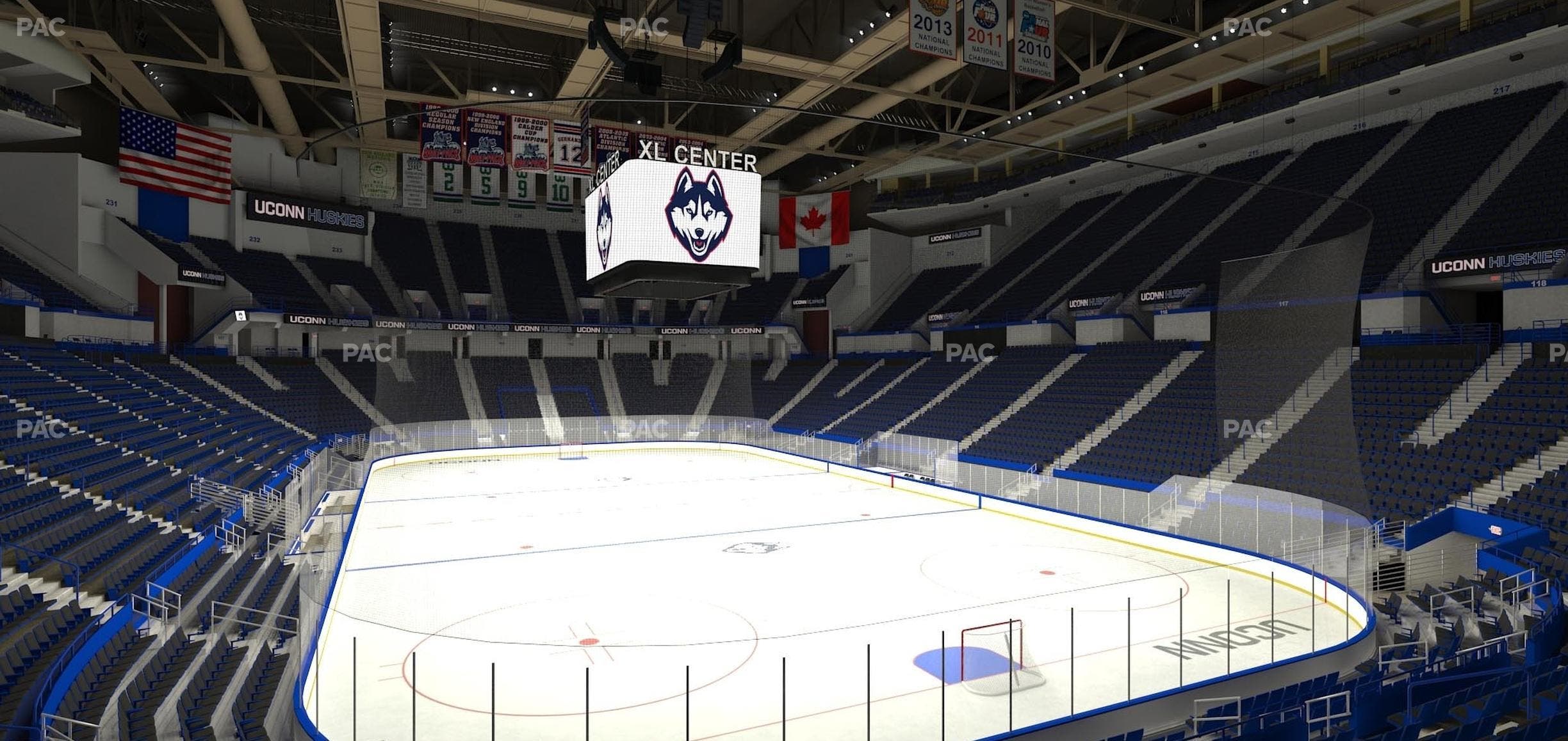 PeoplesBank Arena - Section 123 Seat View