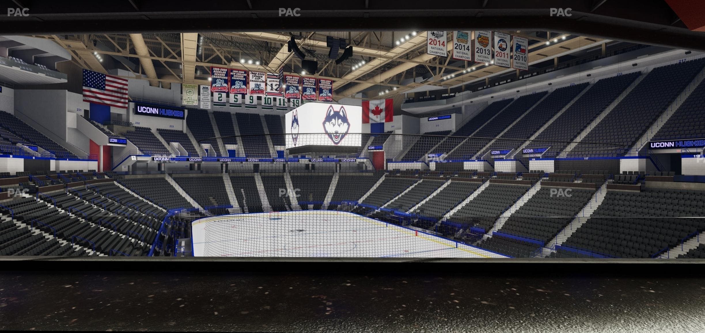 PeoplesBank Arena - Section 123 Seat View